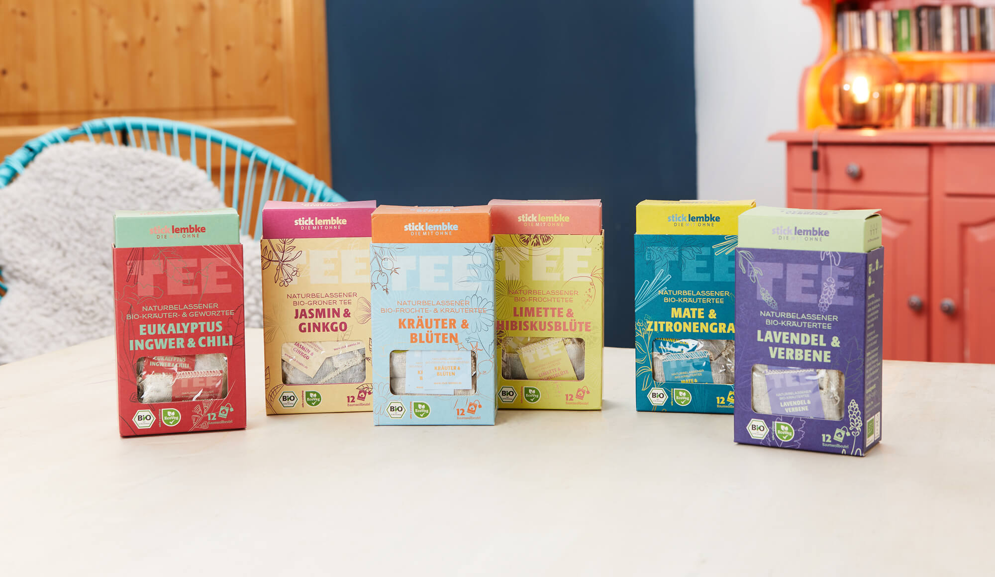 Abbildung der Teeschönheiten der Firma Stick&Lembke